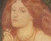 但丁 加百利 罗塞蒂 : Regina Cordium or The Queen of Hearts